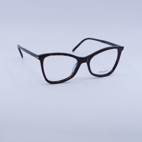 🕶️ New Saint Laurent SL478 JERRY 002 Eyeglasses - Havana Frame 53mm - Picture 1 of 12